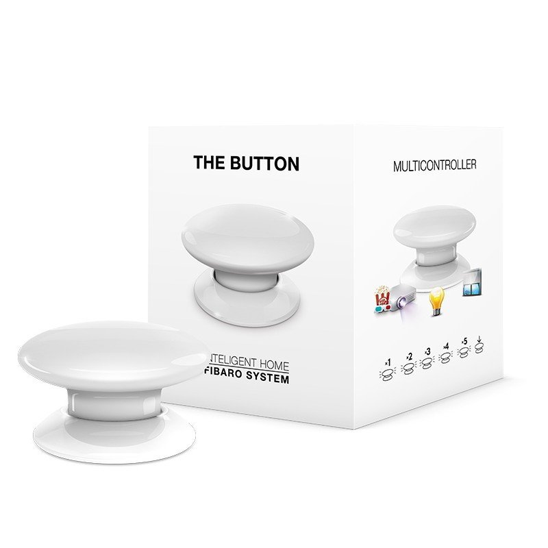 Fibaro Button - Home-Automation-Taste - weiß