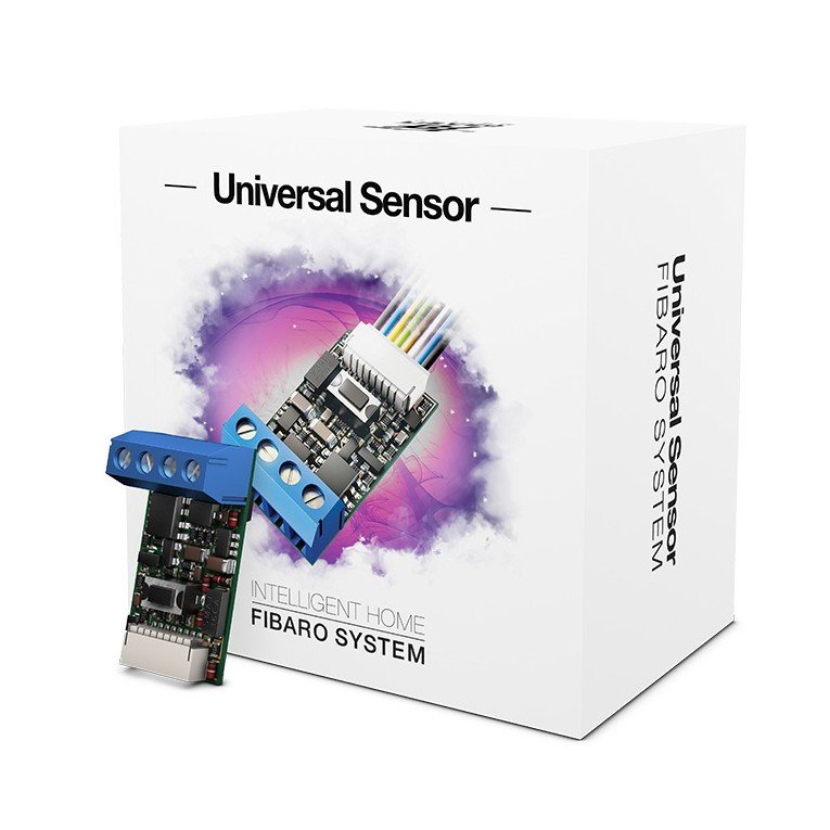 Fibaro Universal Binary Sensor FGBS-001 - Konverter für binäre Sensoren - Z-Wave und DS18B20
