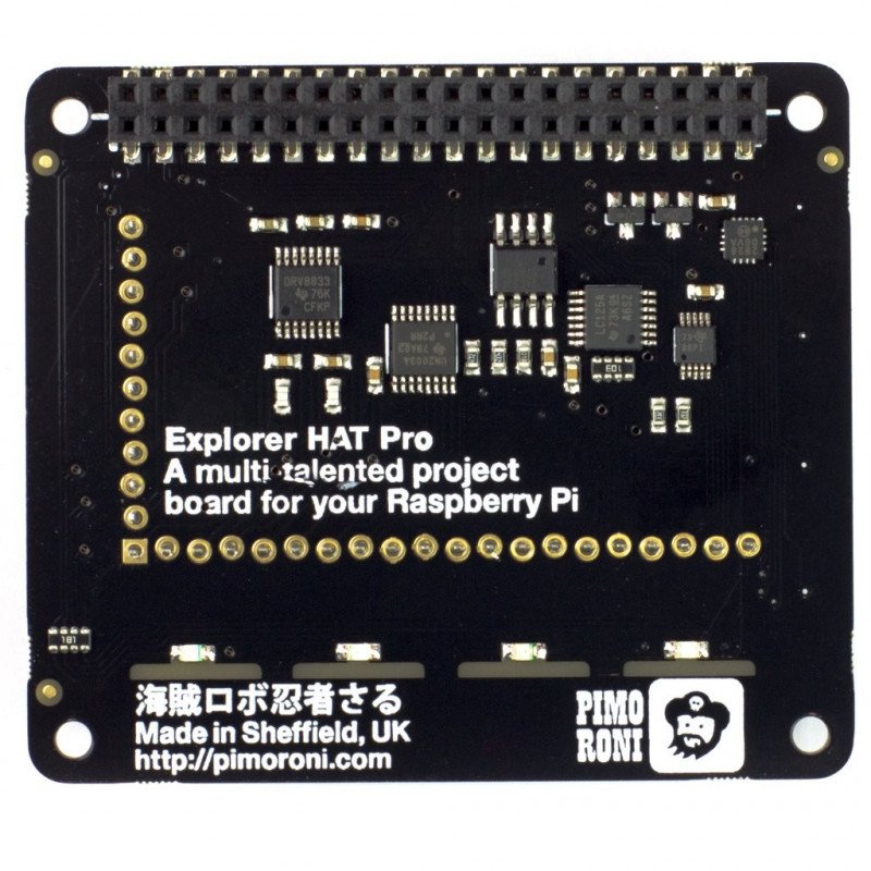 Explorer HAT Pro – Erweiterung für Raspberry Pi 3B+/3/2/B+