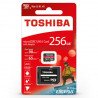 Toshiba Exceria M303 microSD Speicherkarte 256GB 98MB/s UHS-I Klasse U3 mit Adapter - zdjęcie 1