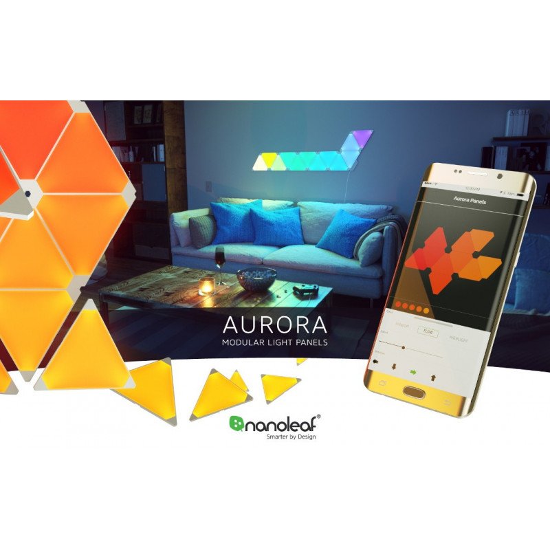 Aurora Nanoleaf Light Panels Expansion Pack - 3 zusätzliche Panels