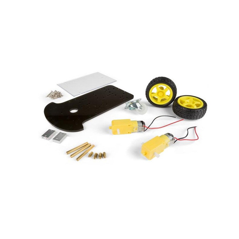 2WD-Roboterchassis Velleman VMA500 - Zweirad-Chassis mit Motoren