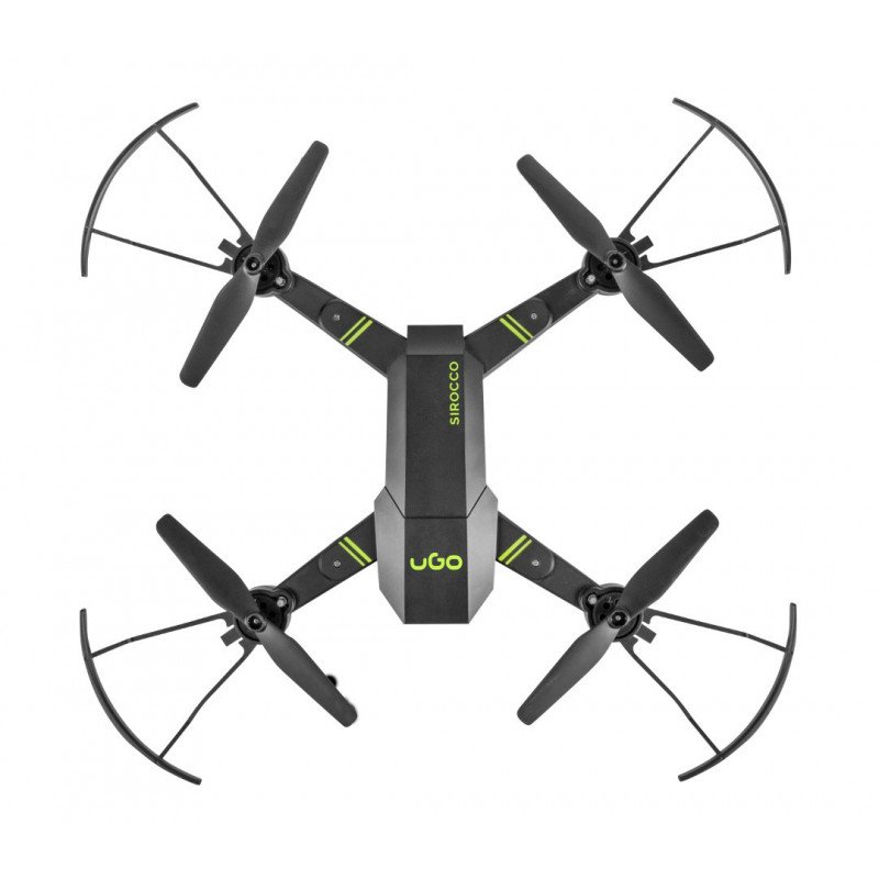 UGo Sirocco 2,4-GHz-WLAN-Quadrocopter-Drohne mit Kamera - 44 cm