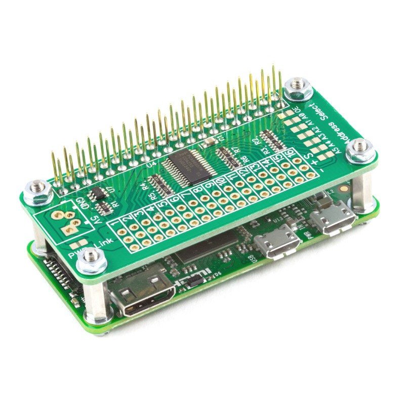 Servo PWM Pi Zero - 16-Kanal-Servocontroller für Raspberry Pi