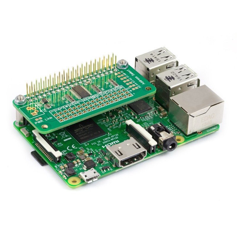 Servo PWM Pi Zero - 16-Kanal-Servocontroller für Raspberry Pi
