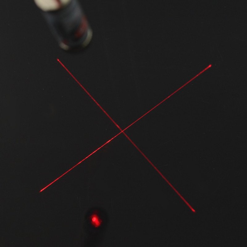 5mW rote 5V Laserdiode - Kreuz