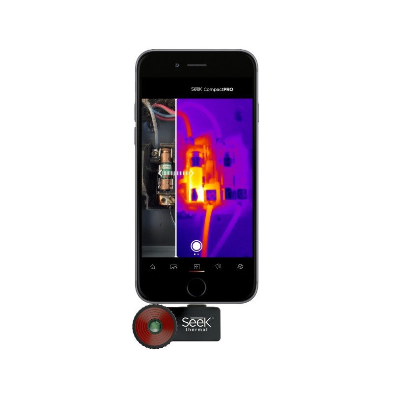 Seek Thermal Compact Pro FastFrame LQ-EAAX - Wärmebildkamera für iOS Smartphones - Lightning