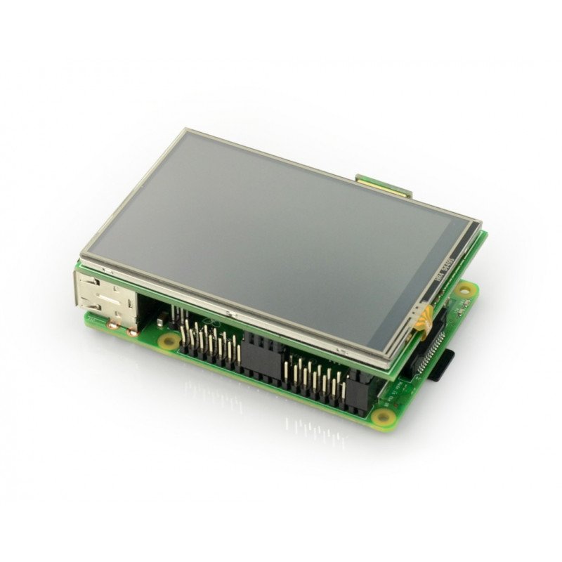 Resistiver Touchscreen LCD TFT 3,5 '' 480x320px für Raspberry Pi 3B / 3/2