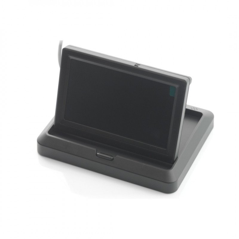 LCD-Bildschirm TFT 5 '' 800x480px einziehbar mit Gehäuse für Raspberry Pi 3/2 / B +