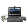 LCD TFT 10.1 '' 1024x600px für Raspberry Pi 3/2 / B + - Gehäuse + Tastatur + Maus + Netzteil - zdjęcie 2
