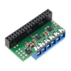 Pololu MAX14870 - Zweikanal-Motortreiber 28V / 1,7A - Schild für Raspberry Pi 3 + / 3/2 / B + - montiert
