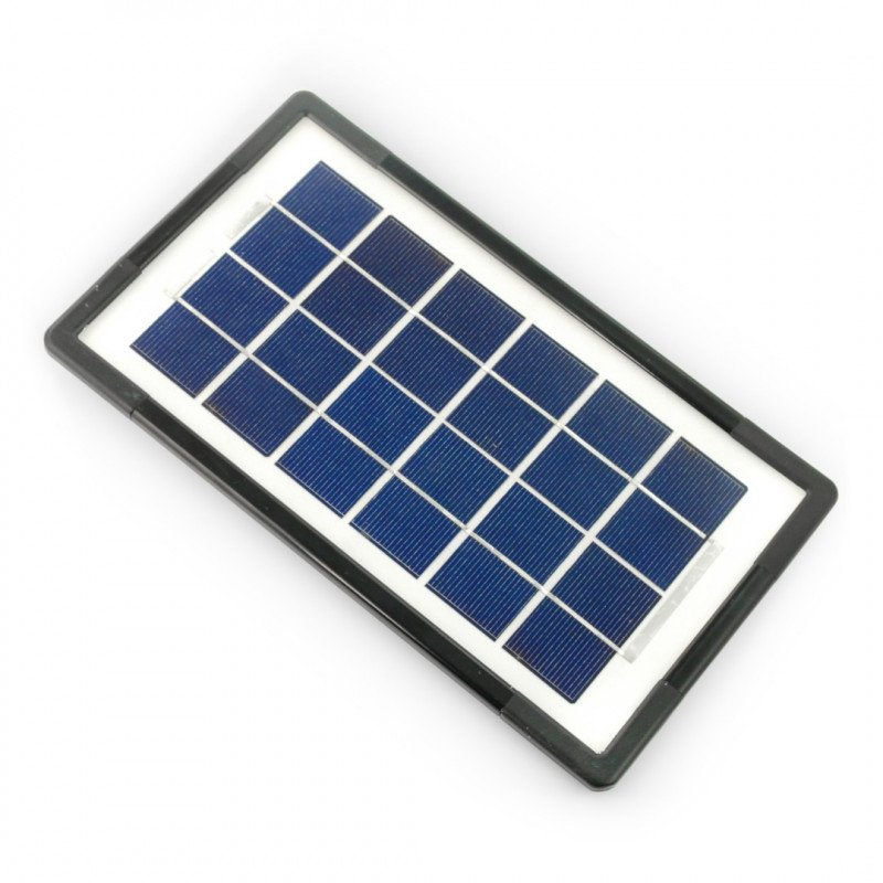 3W / 6V Solarzelle in einem 255x145x9mm Rahmen