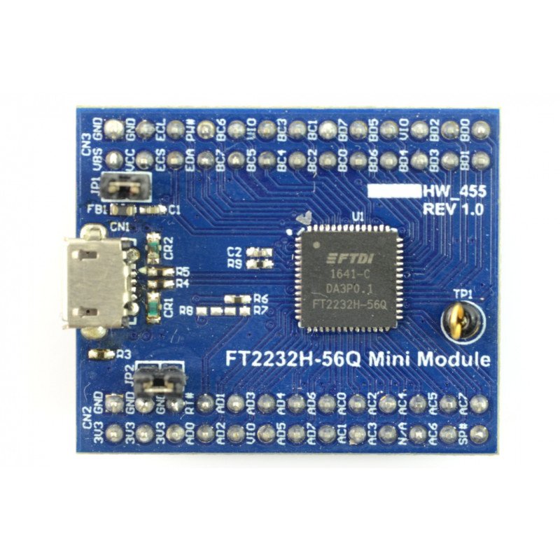 FT2232H-56Q - Mini-USB-Hi-Speed-Modul - FIFO-Schnittstelle