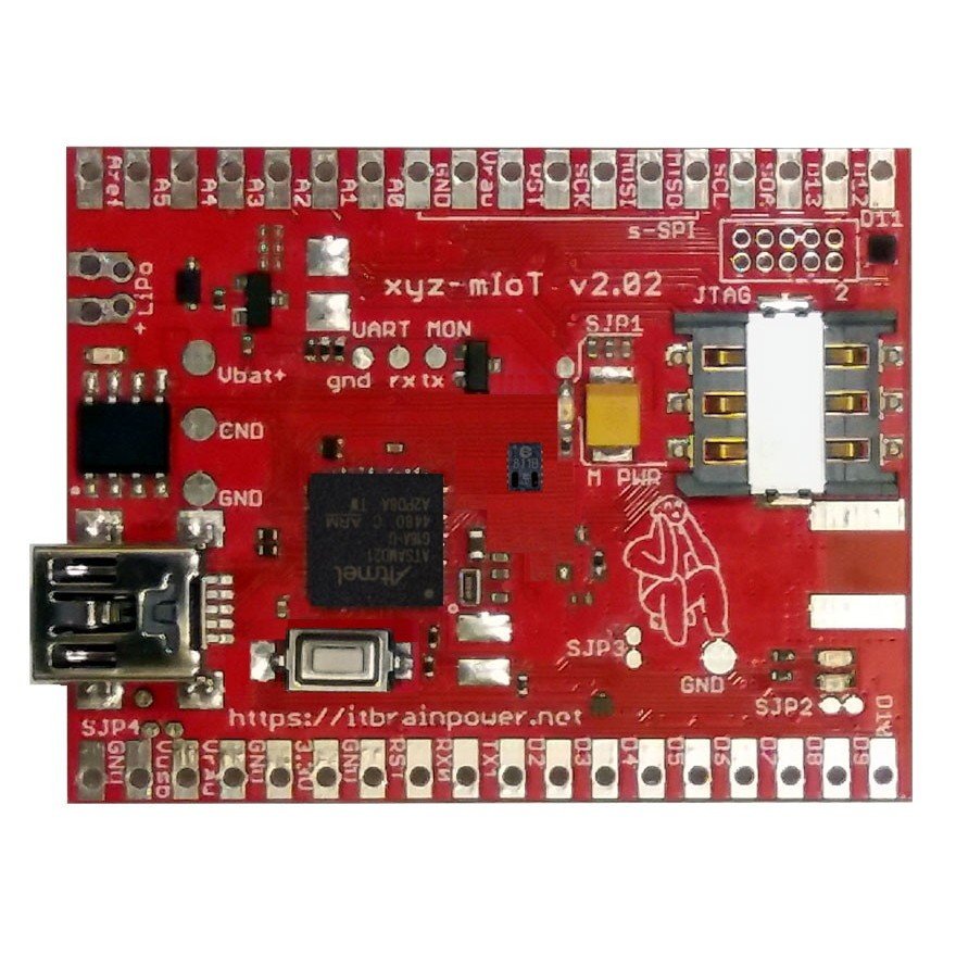 Modul xyz-mIOT 2.09 BG95 Quad Band GSM + GPS + HDC2010, DRV5032 - für Arduino und Raspberry Pi