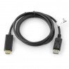DisplayPort - HDMI-M Lanberg-Kabel - 1,8 m lang - zdjęcie 1