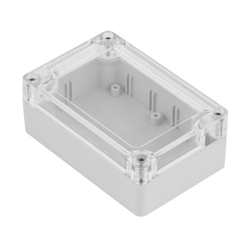 Kradex Z128 JD ABS-PC Kunststoffgehäuse mit Messinghülsen IP65 - 105x70x40mm leicht