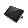 Kapazitiver IPS-LCD-Touchscreen 7 '' (H) 1024x600px HDMI + USB für Raspberry Pi 3B + / 3B / 2B / Zero schwarzes Gehäuse - zdjęcie 1