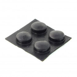 Runder selbstklebender Fuß