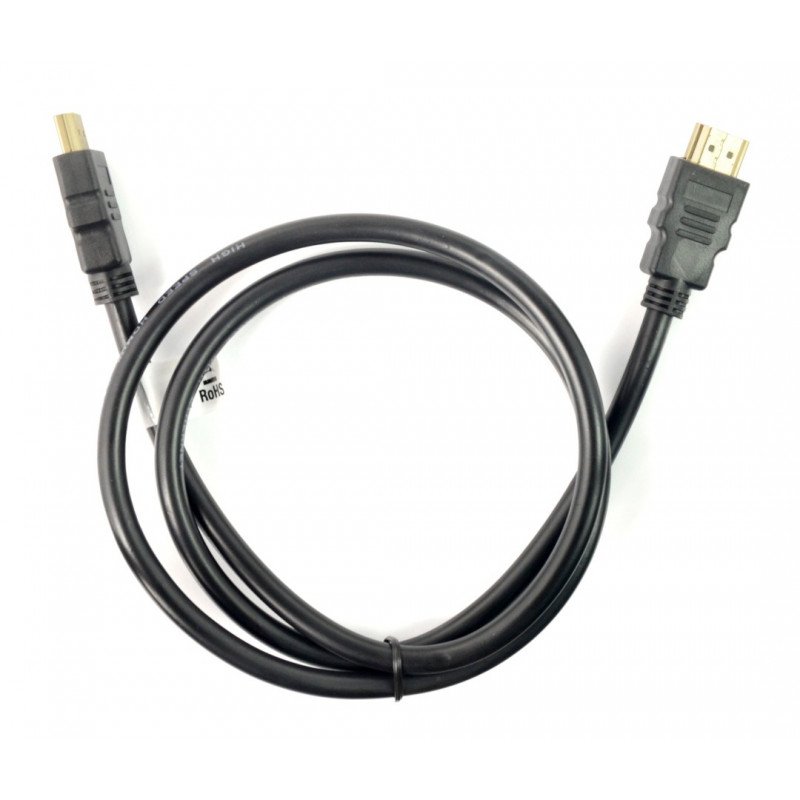 Lanberg Klasse 1.4 HDMI Kabel - schwarz - 1m lang