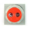 Digitales Voltmeter - LED 30x30mm - 500VAC - rot - zdjęcie 3