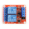 Zweikanaliges H/L Relaismodul mit optoelektronischer Trennung 5V 10A / 125VAC - zdjęcie 3
