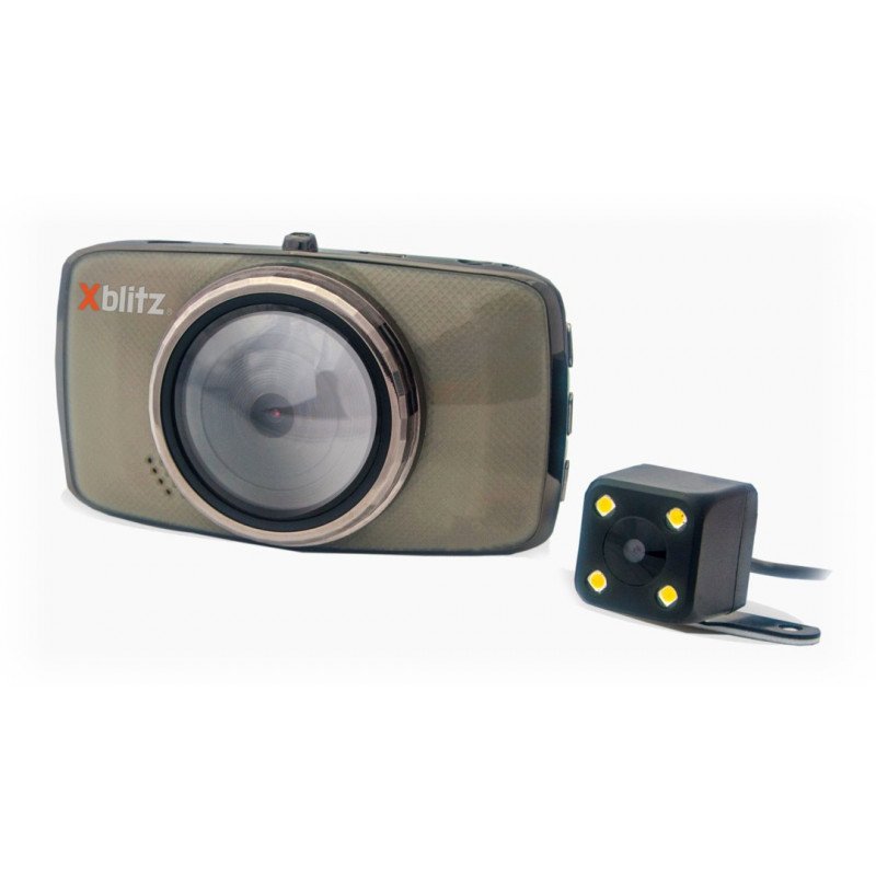 Xblitz Dual Core Recorder - Autokamera + Rückfahrkamera