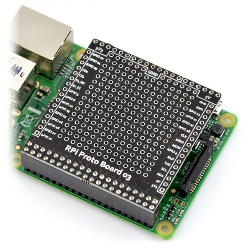 THT-Prototypenplatine - Raspberry Pi B +