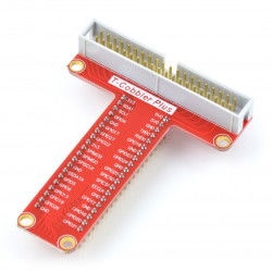 Raspberry Pi plus GPIO-Erweiterung zum Steckbrett + 40-Pin-Band