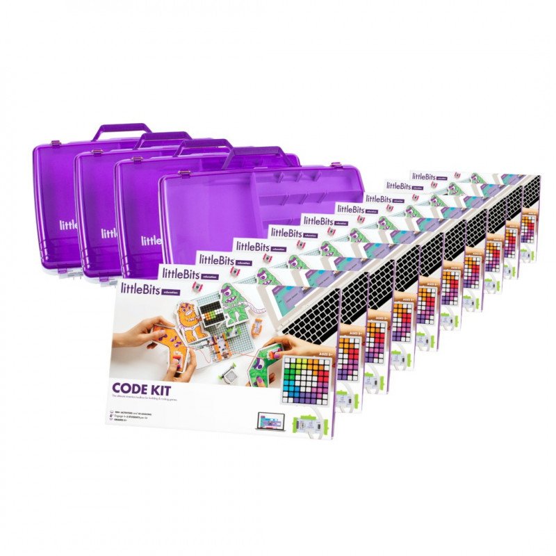 Little Bits Code Kit Klassenpaket – LittleBits Starter-Kit für 30 Schüler