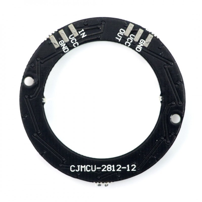 RGB-LED-Ring WS2812 5050 x 12 LEDs - 38 mm