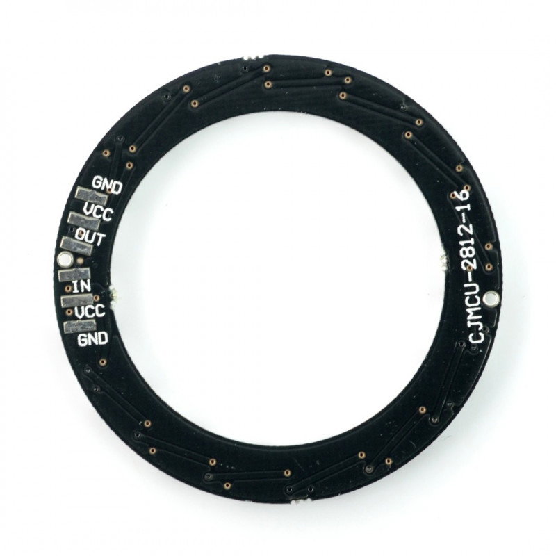 RGB-LED-Ring WS2812 5050 x 16 LEDs - 44 mm