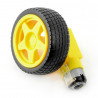 Rad + Motor 65x26mm 5V mit 48:1 Gang - zdjęcie 1