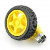 Rad + Motor 65x26mm 5V mit 48:1 Gang - zdjęcie 2