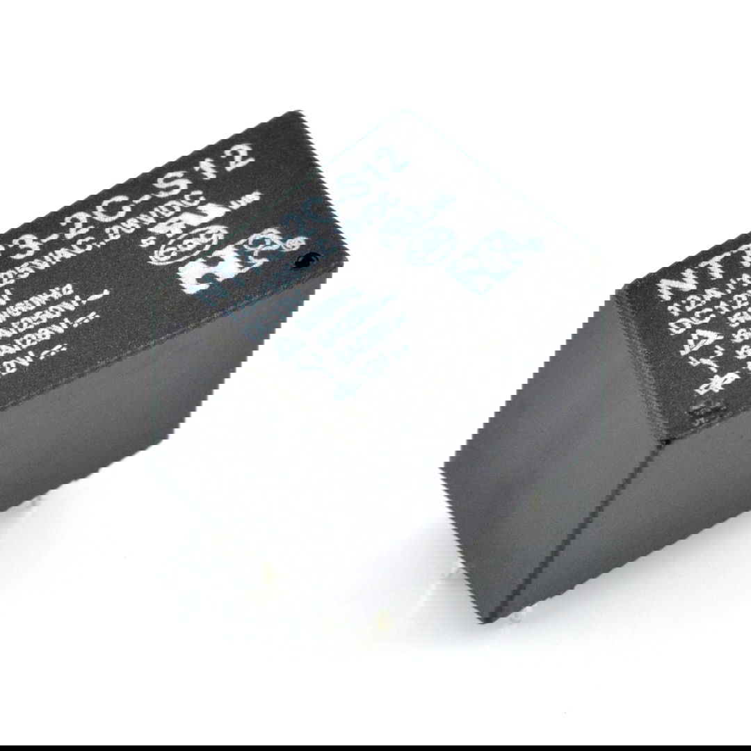 NT73-2C-S12 Relais - Spule 12V, Kontakte 2x 12A/125VAC