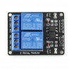 Zweikanaliges Relaismodul RM5 mit optoelektronischer Trennung 5V 10A / 125VAC - zdjęcie 3
