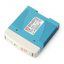 Netzteil Mean Well MDR-10-24 mit konstanter Spannung für eine DIN-Schiene - 24 V / 0,42 A