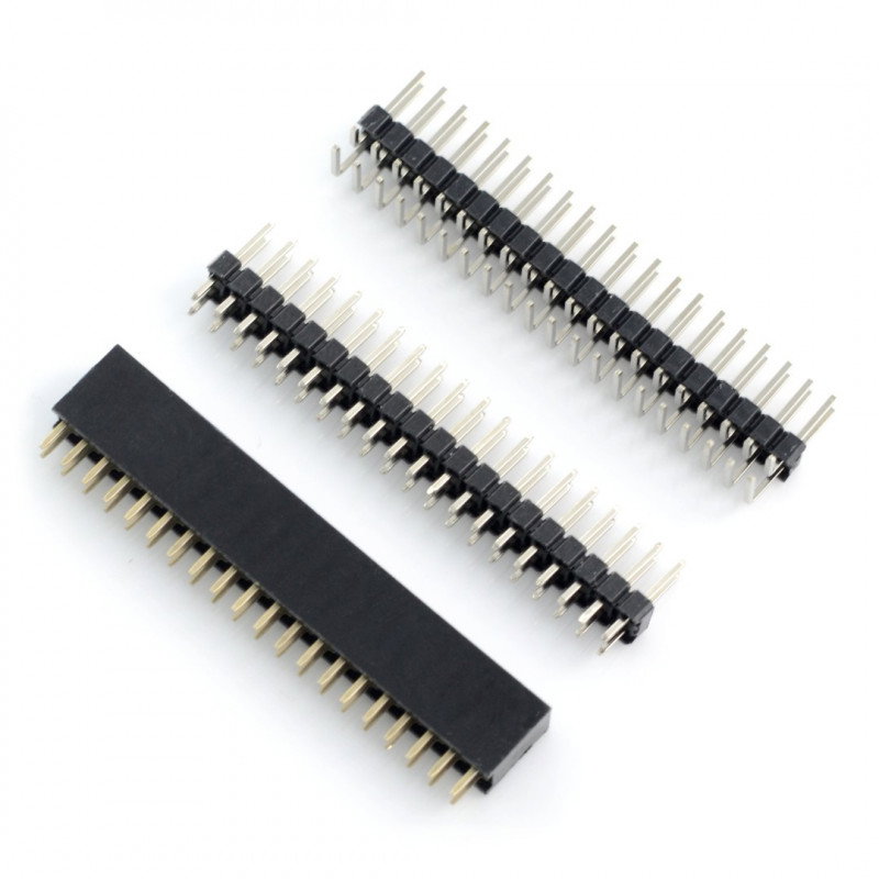 Set Goldpin Raster 2,54mm - Raspberry Pi Zero