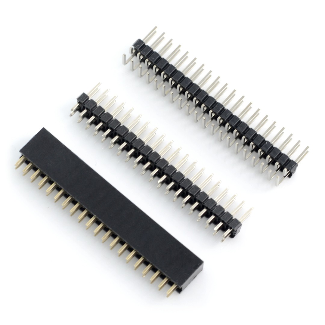 Set Goldpin Raster 2,54mm - Raspberry Pi Zero
