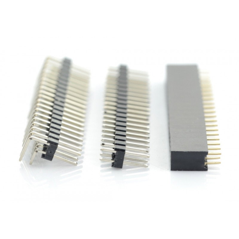 Set Goldpin Raster 2,54mm - Raspberry Pi Zero