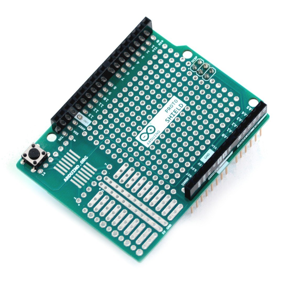 Arduino Proto Shield Rev3 - mit Anschlüssen