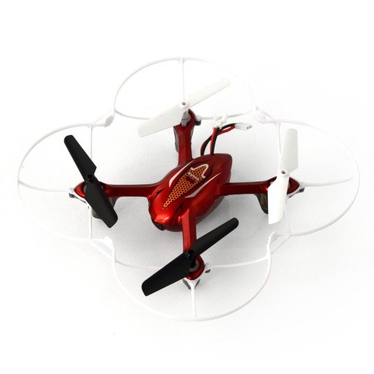 Syma X11C 2,4 GHz Quadrocopter-Drohne mit Kamera - 15 cm - rot