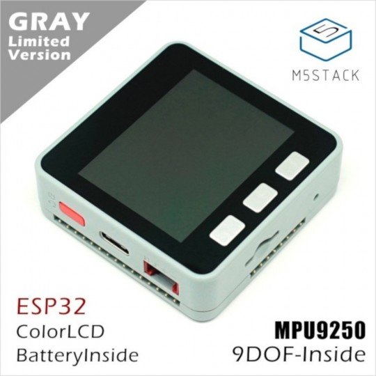M5Stack Core - ESP32 Tensilica LX6 Dual-Core 240 MHz WiFi Bluetooth - MPU9250 - LCD 2 "