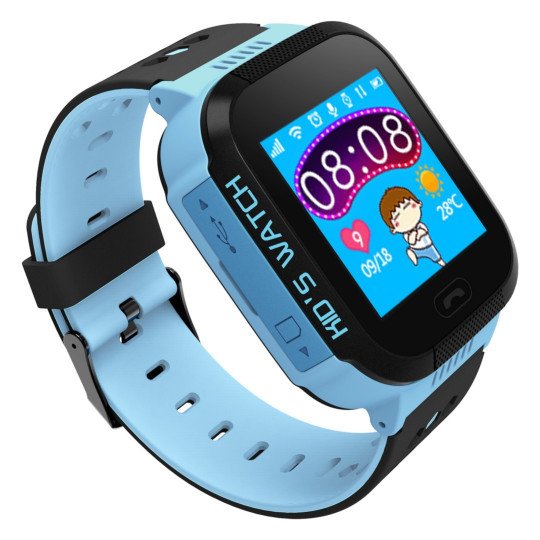 Watch Phone Go mit AW-K2 GPS-Ortungsgerät – blau