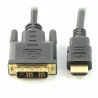 HDMI - DVI-D-Kabel - 1,5 m lang - zdjęcie 1