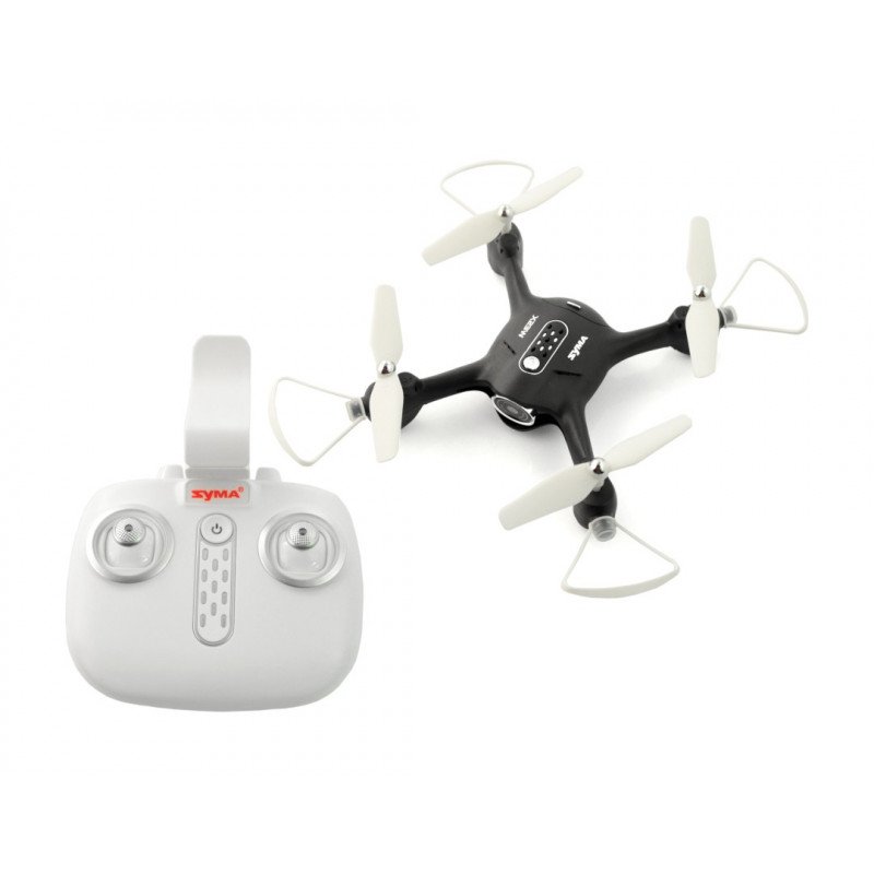 Syma X23W 2,4 GHz WLAN-Quadrocopter-Drohne mit Kamera – 21 cm – schwarz