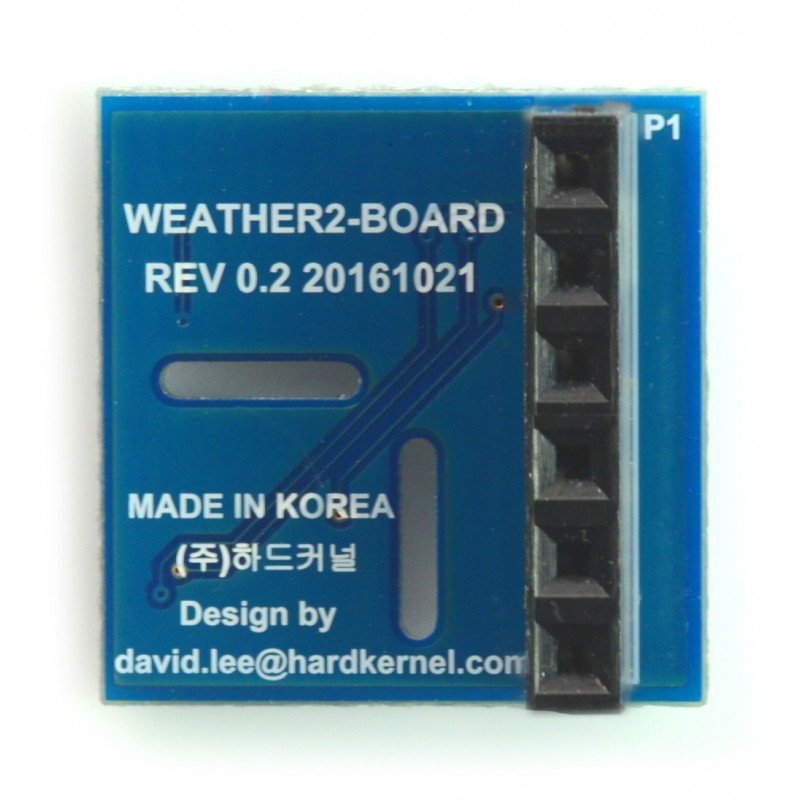 Weather Board 2 - Temperatur-, Feuchtigkeits-, Druck-, Licht- und UV-Sensor