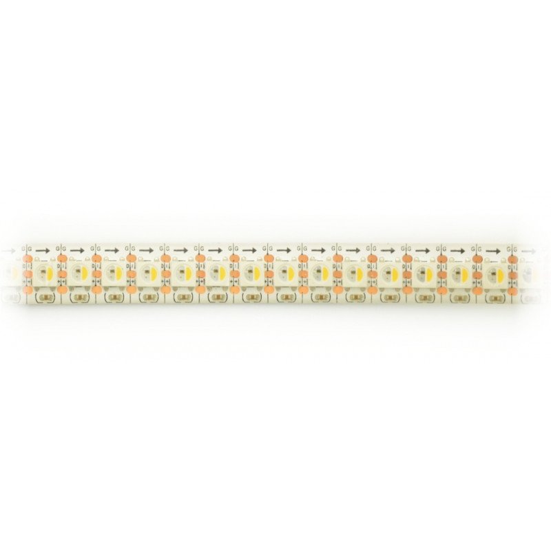 RGBW LED-Streifen SK6812 - digital, adressiert - IP65 144 LED / m, 43,2 W / m, 5 V - 1 m