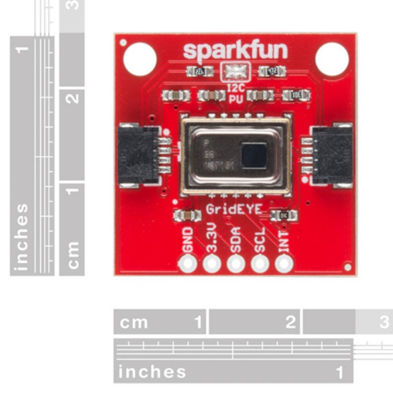 SparkFun AMG8833 - Grid-EYE I2C Temperatursensor (QWIIC)