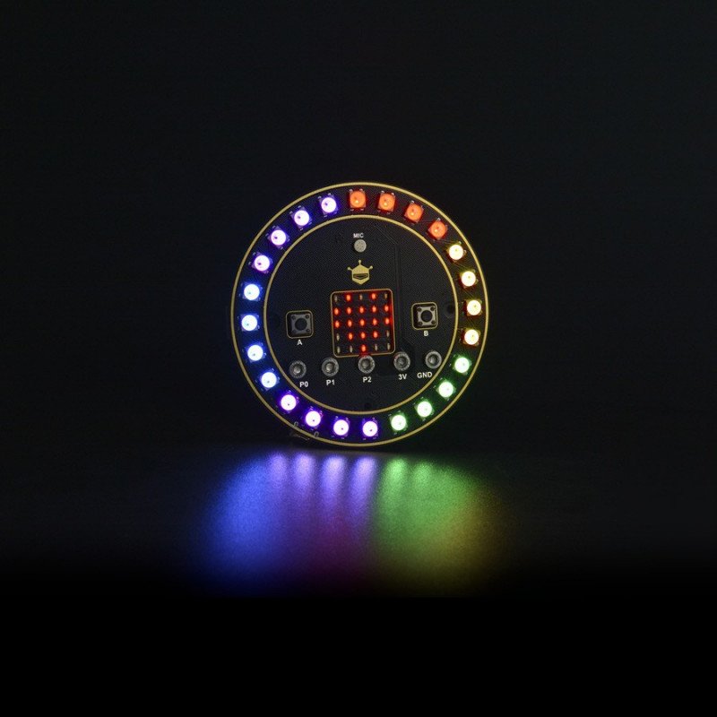 DFRobot - runde RGB-LED-Erweiterungsplatine für Micro: bit