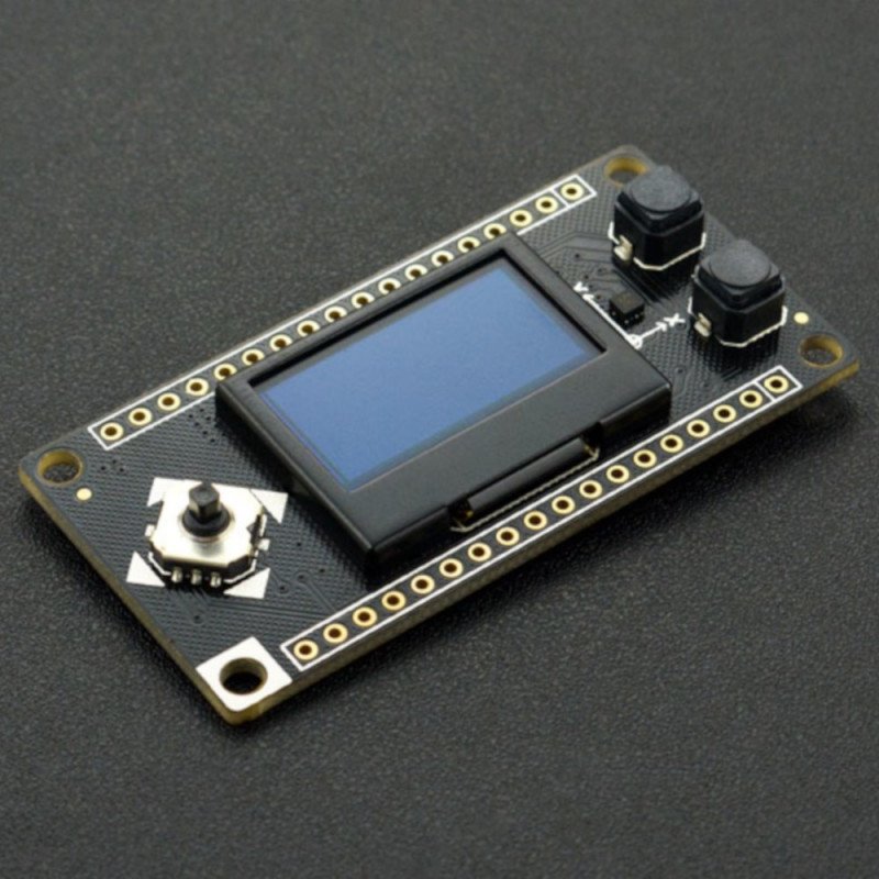 DFRobot OLED-Display blau 0,96 '' 128x64px - I2C- für FireBeelte